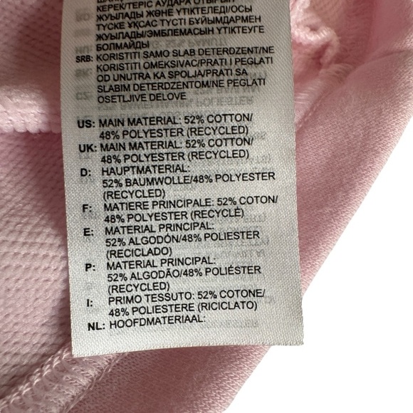 Adidas U4U Aeroready Collection Crop Sweatshirt Pink Womens XS - Picture 8 of 11